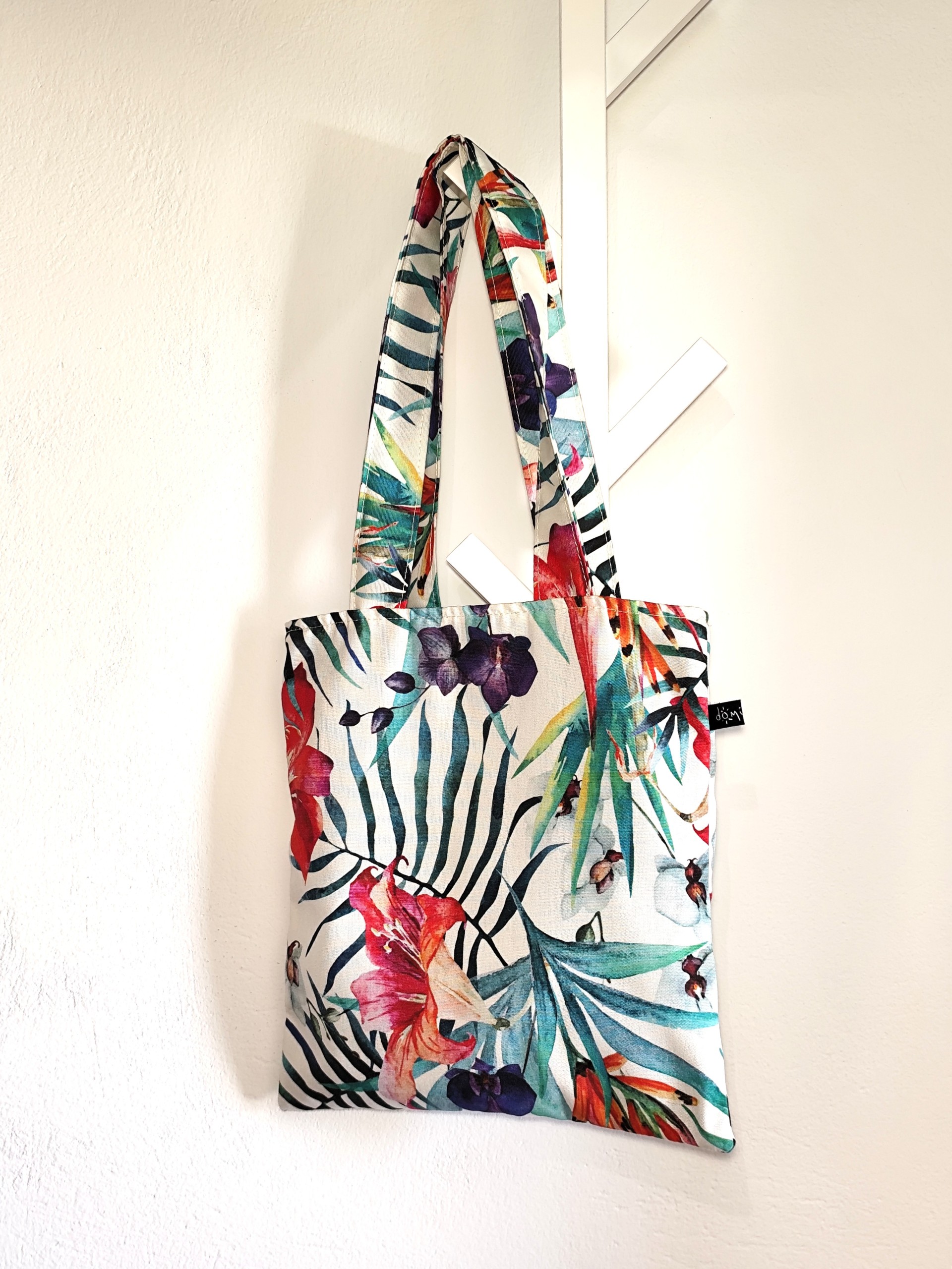 Tote bag Exotic flower
